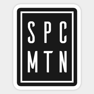 SPC MTN - Space Mountain Sticker